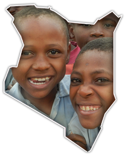 Kids in Kenia